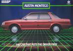 Poster Austin Montego 80/90er jaren, Verzamelen, Posters, Rechthoekig Liggend, Ophalen of Verzenden, Zo goed als nieuw, A1 t/m A3