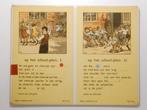 Op het schoolplein I & II - Ontluikend Leven E.A. Alderts, Antiek en Kunst, Antiek | Schoolplaten, Verzenden