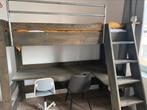 Hoogslaper steigerhout, Ophalen, Eenpersoons, Zo goed als nieuw, 200 cm