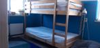 Houten stapelbed IKEA Mydal met 2 matrassen, Ophalen, Gebruikt, 90 cm, Tweepersoons