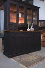 Buffetkast vintage XXL black, Ophalen, 50 tot 100 cm, Zo goed als nieuw, 150 tot 200 cm