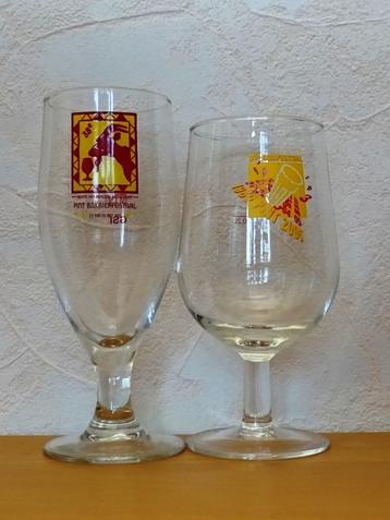 Pint bierfestival glazen beschikbaar voor biedingen