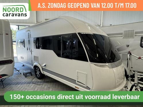 Hobby 540 UFE MOVER + FRANSBED + VOORTENT + RONDZIT, Caravans en Kamperen, Caravans, Bedrijf, 1250 - 1500 kg, Hobby, 7 tot 8 meter