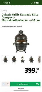 Nieuw in doos - Grizzly Grills Kamado Elite Compact - ø33 cm, Tuin en Terras, Ophalen of Verzenden, Nieuw