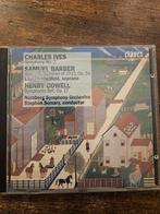 CD: Ives, Barber, Cowell - Nurnberg Symphony Orchestra, Met libretto, Modernisme tot heden, Ophalen of Verzenden, Zo goed als nieuw