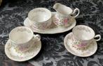 Roomstel en 2 kop en schotels Engels porselein, Antiek en Kunst, Antiek | Servies los, Ophalen of Verzenden