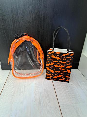 Halloween tasje 2x beschikbaar voor biedingen