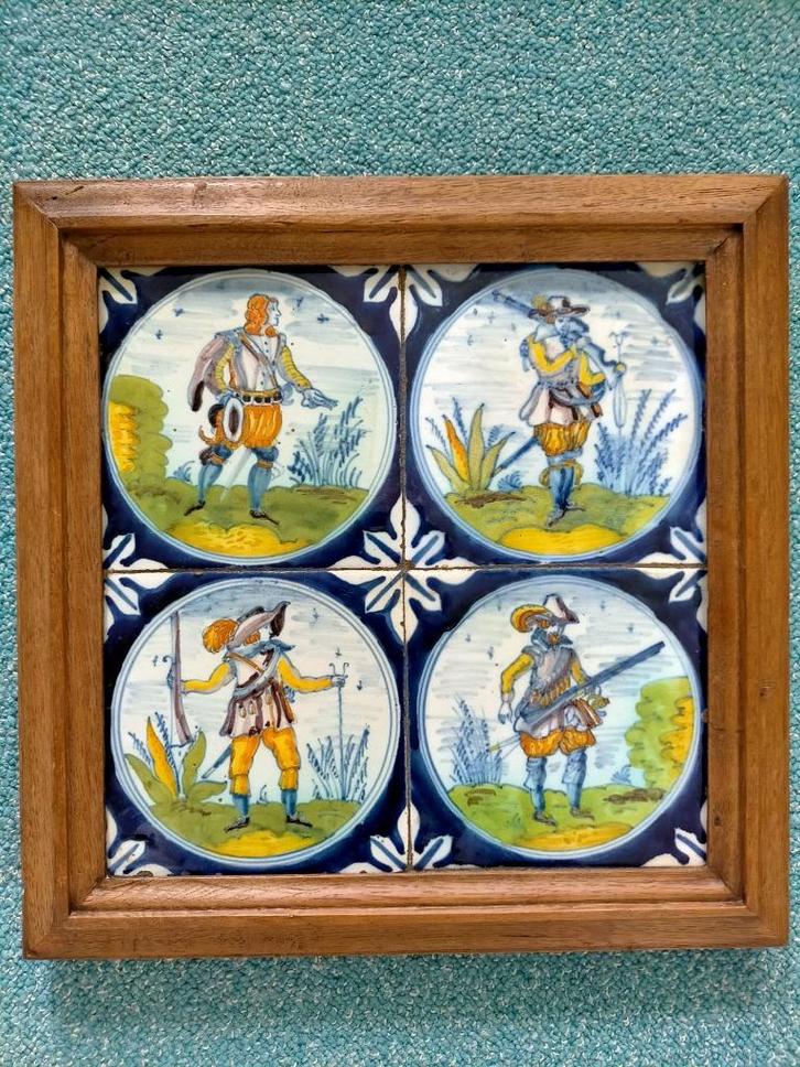 Makkumer tegels, Antiek en Kunst, Antiek | Wandborden en Tegels, Ophalen