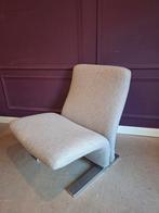 Artifort Concorde Fauteuil, Huis en Inrichting, Fauteuils, Ophalen of Verzenden, Zo goed als nieuw, Metaal, Design