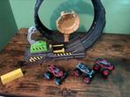 Hotwheels montertruck racebaan, Ophalen, Hot Wheels, Racebaan, Gebruikt