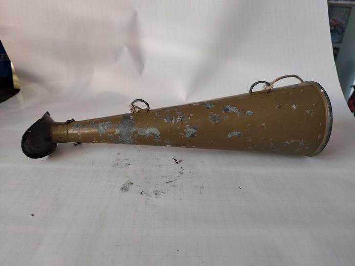 Antieke Scheepstoeter/Misthoorn - Gegalvaniseerd IJzer, Antiek en Kunst, Antiek | Overige Antiek, Ophalen of Verzenden