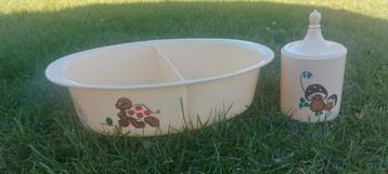 Vintage Quinny baby-waskom beschikbaar voor biedingen