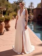 Nieuwe Bruidsjurk Convalia mt 38, Ophalen of Verzenden, Nieuw, Wit, Trouwjurk