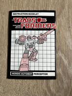 transformers G1: Perceptor US instruction booklet rub 1985, G1, Ophalen of Verzenden, Gebruikt, Autobots