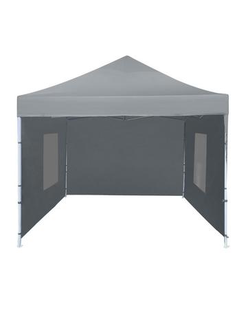 Partytent 3x3m Aluminium – Wit of Grijs – Compleet zijwanden beschikbaar voor biedingen