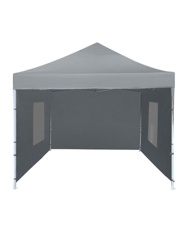 Partytent 3x3m Aluminium – Wit of Grijs – Compleet zijwanden, Tuin en Terras, Partytenten, Nieuw, Partytent, 2 meter of meer, Minder dan 5 meter
