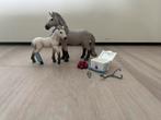 Schleich 42430 verzorgset, ehbo doos met ijslanders, Ophalen of Verzenden, Zo goed als nieuw