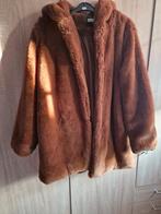Roodbruine Fake Fur Jas - Maat L, Bruin, Urban Classics, Maat 42/44 (L), Ophalen of Verzenden