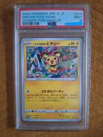 Pokémon Mischievous Pichu PSA 9 MINT SLAB, Ophalen of Verzenden, Nieuw