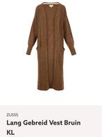 Zusss Hazelnootbruin Vest met Zakken - Maat S, Ophalen of Verzenden, Zo goed als nieuw, Maat 36 (S), Bruin