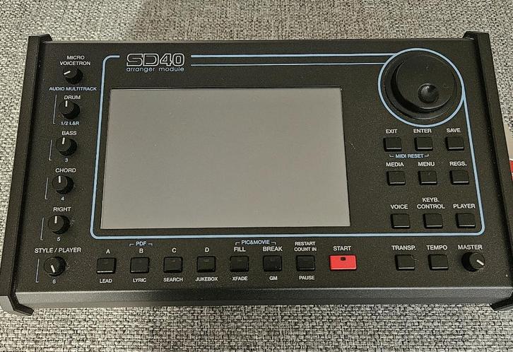 Ketron SD40 keyboardmodule, Muziek en Instrumenten, Soundmodules, Zo goed als nieuw, Overige merken, Ophalen of Verzenden