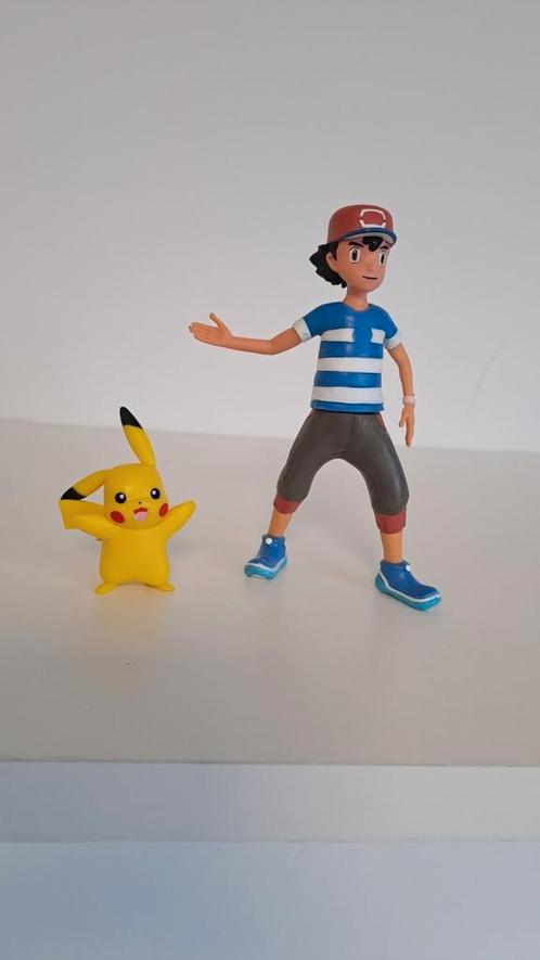 Ash en pikachu Pokémon poppetjes, Verzamelen, Poppetjes en Figuurtjes, Zo goed als nieuw, Ophalen of Verzenden