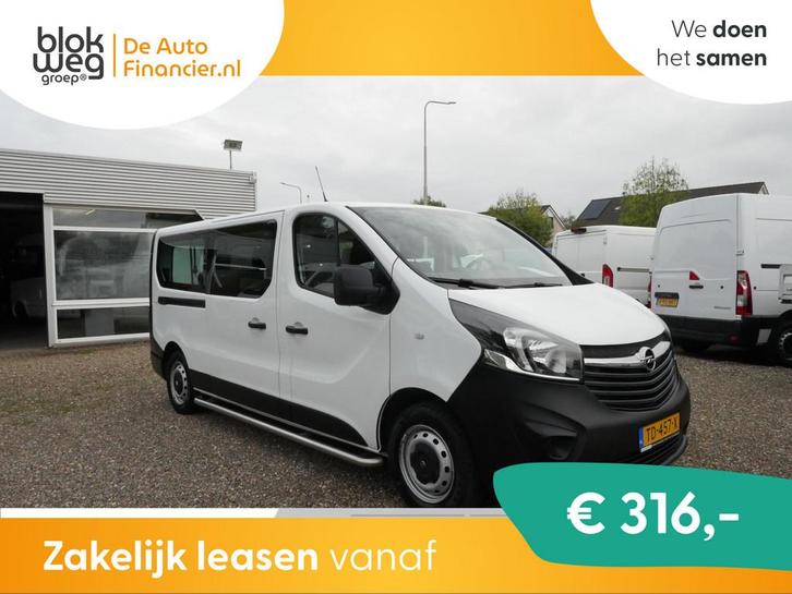 Opel Vivaro 1.6 CDTI 120PK, L2H1 Combi 9 perso € 22.950,00, Auto's, Opel, Bedrijf, Te koop, Vivaro, ABS, Airbags, Airconditioning