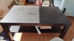 Salon tafel zwart 90x55 cm, Huis en Inrichting, Tafels | Salontafels, 200 cm of meer, 50 tot 100 cm, Gebruikt, Rechthoekig