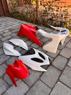 Kappenset Yamaha Aerox origineel Yamaha parelmoer wit / rood, Ophalen of Verzenden, Gebruikt