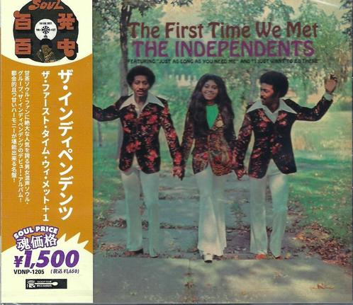 The Independents – The First Time We Met ( CD Japan Import), Cd's en Dvd's, Cd's | R&B en Soul, Nieuw in verpakking, Soul of Nu Soul