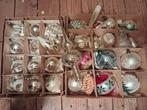 sale van oma's zolder 31 vintage glazen kerstballen & 1 piek, Ophalen, Gebruikt