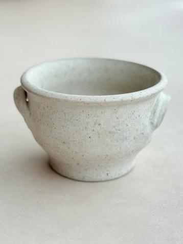 Vintage mid-century keramiek Jan de Groot bloempot beschikbaar voor biedingen