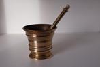 Koperen Vijzel met stamper., Antiek en Kunst, Ophalen of Verzenden, Koper