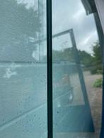 Schutting/kozijn blauw, Tuin en Terras, Schuttingen, Ophalen, Gebruikt, Aluminium, 2 meter of meer