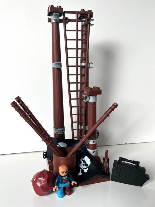 Lego DUPLO  -  Piraten Set met Piraat, Kinderen en Baby's, Speelgoed | Duplo en Lego, Gebruikt, Duplo, Ophalen of Verzenden