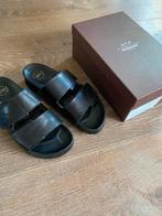 Prachtige sandalen ATP maat 42 (41) zwart leer, Zwart, ATP, Zo goed als nieuw, Sandalen of Muiltjes