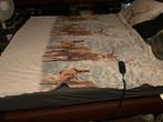 Tweepersoons boxspring elektrisch verstelbaar, Huis en Inrichting, Ophalen, Gebruikt, Bruin, Tweepersoons