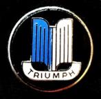 Triumph pin in emaille uitvoering, Verzamelen, Speldjes, Pins en Buttons, Verzenden, Nieuw, Transport, Speldje of Pin