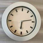 TE KOOP: mooie wandklok 25cm ZGAN, Ophalen of Verzenden, Zo goed als nieuw, Analoog, Wandklok