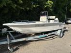 Carolina Skiff Seachaser 175 met 75 pk visboot consoleboot, Zo goed als nieuw, Ophalen, 70 pk of meer, 3 tot 6 meter