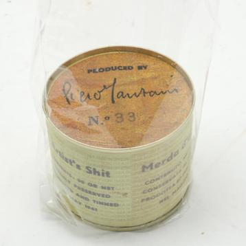 Piero Manzoni (1933) Anti Art Object "Artist,s Shit" Ges Gen beschikbaar voor biedingen