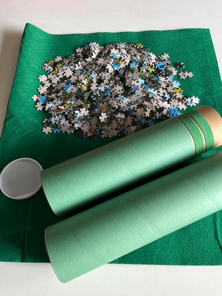 Roll & Go Puzzel Neuschwanstein 1000 stukjes, Hobby en Vrije tijd, Denksport en Puzzels, Zo goed als nieuw, Legpuzzel, 500 t/m 1500 stukjes