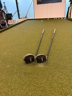 M4 tailormde houten 3 en 5 - R flex (linksh) - proefslaan ok, Sport en Fitness, Golf, Ophalen of Verzenden, Zo goed als nieuw