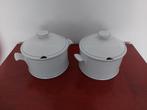 Twee dekschalen met deksel van Arzberg, Huis en Inrichting, Keuken | Servies, Ophalen of Verzenden, Overige stijlen, Aardewerk