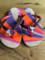 29 Havaianas | slippers unicorn met glitter | mooie staat, Meisje, Overige typen, Ophalen of Verzenden, Zo goed als nieuw