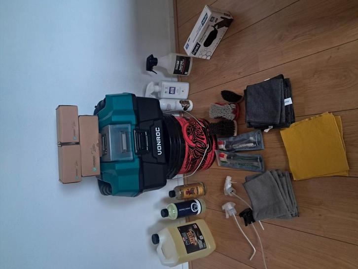Car-interieur Detailing spullen., Auto diversen, Onderhoudsmiddelen, Ophalen of Verzenden