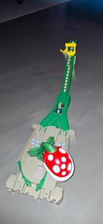 Hot Wheels Mario Kart Nemesis Track Set Piranha, Ophalen of Verzenden, Zo goed als nieuw