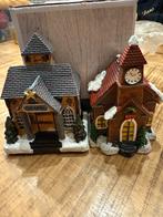 Diverse kersthuisjes, Ophalen of Verzenden, Zo goed als nieuw