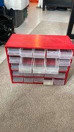 Box voor schroeven enz 31x14 x24 cm, Ophalen of Verzenden, Zo goed als nieuw