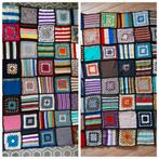 2 Handgemaakte warme woondekens of sprei, Ophalen of Verzenden